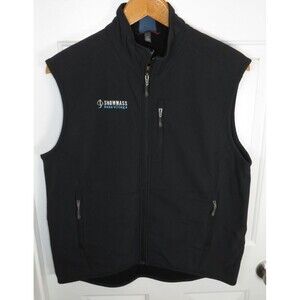 IBEX Climawool SoftShell Vest Men's Large Aspen Snowmass Base Village Full Zip